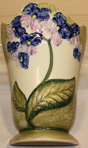 Carlton Ware Hydrangea Wall Pocket